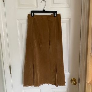 Beautiful J. Jill Fine Whale Corduroy Skirt, Size 16